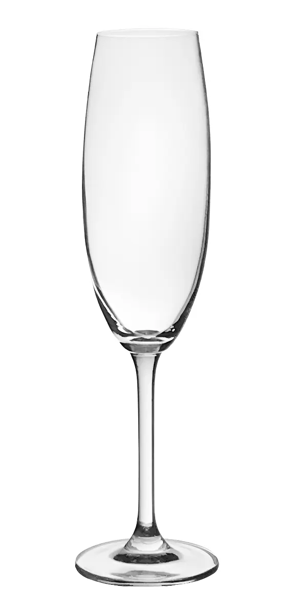 Taça de Cristal para Champagne Flute 220ml Sidera NDI ST84693 Titânio